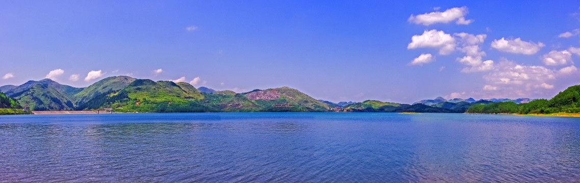 金桂湖全景图