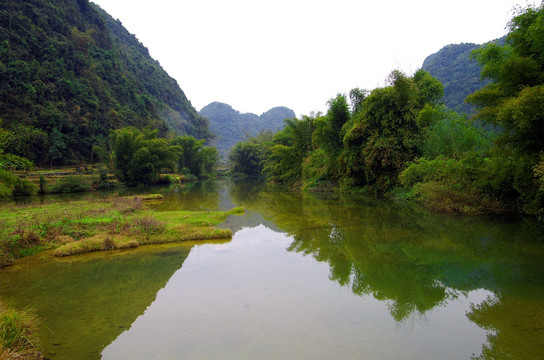 自然风景 小河