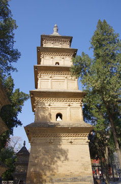 西安兴教寺三藏塔