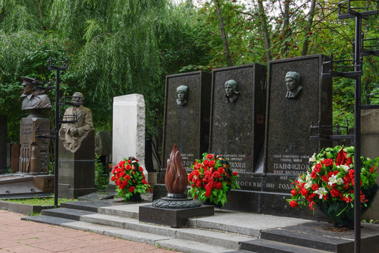 莫斯科旅游风光新圣母公墓