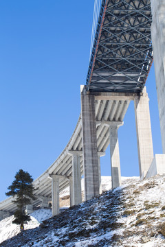 果子沟大桥 桥梁建设