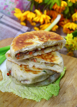 牛肉饼 馅儿饼 烧饼