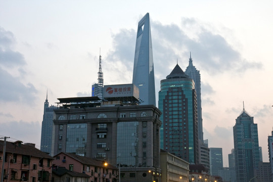 上海 浦东 都市 现代建筑