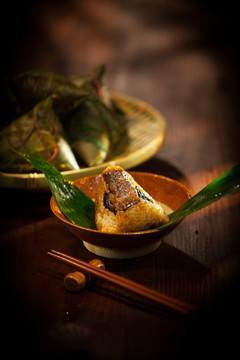 传统香菇粽