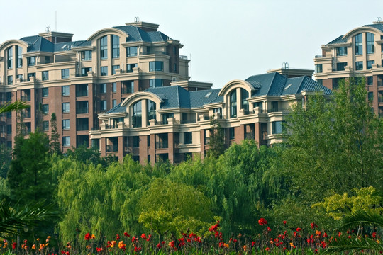 上海 浦东 金桥公园 现代建筑