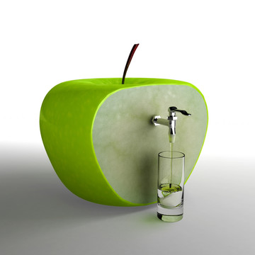 CG苹果 苹果汁