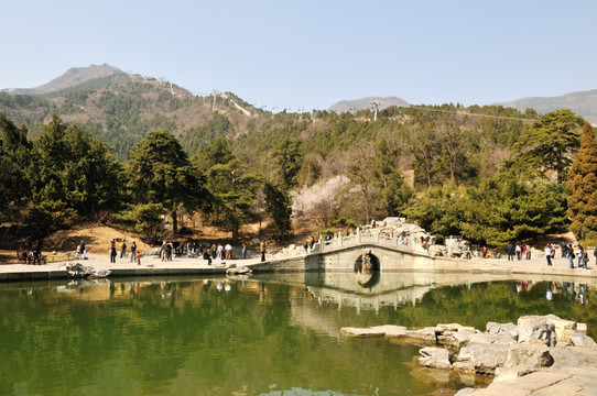 香山公园眼镜湖