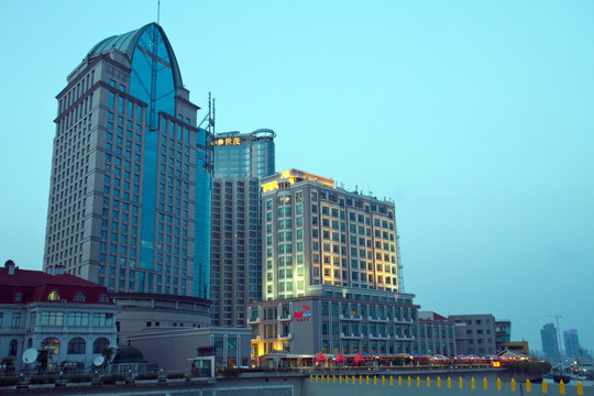 上海 外滩 建筑群 现代建筑