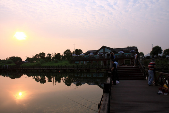 苏州 太湖西山 湿地公园 户外