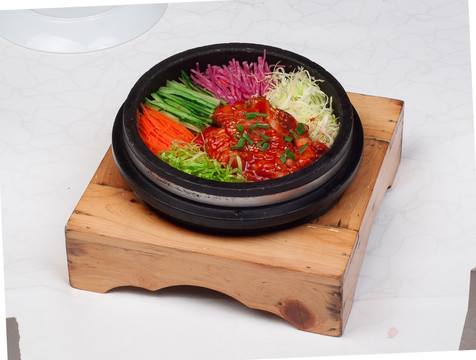 韩式石锅素菜