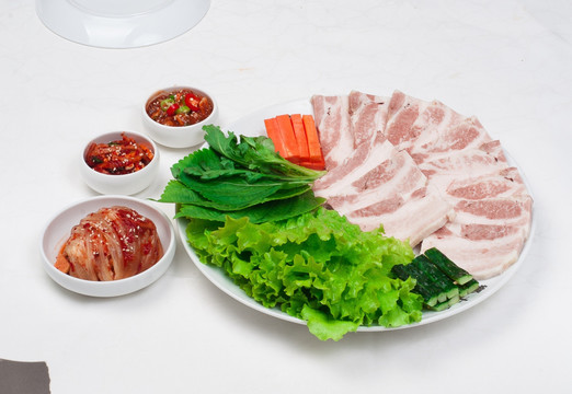 韩式五花肉套餐