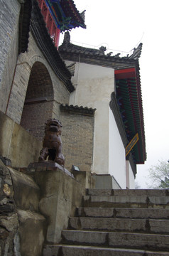 陕西周至楼观台老子祠