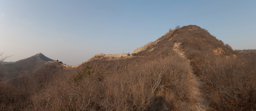 北齐石头长城全景图 接片