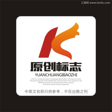 K字母标志 LOGO