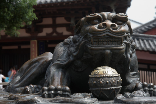 苏州 古刹 寺庙 建筑 寒山寺