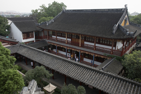 苏州 古刹 寺庙 建筑 寒山寺