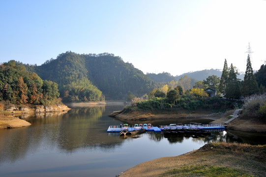 千岛湖 龙川湾 红叶湾 湖泊