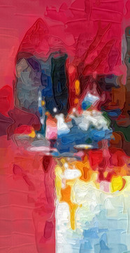 手绘油画