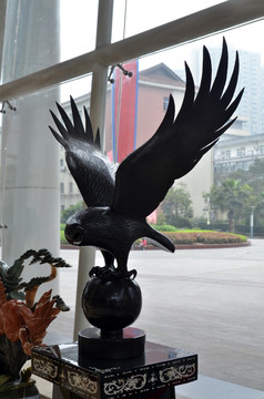动物雕塑 鹰雕塑