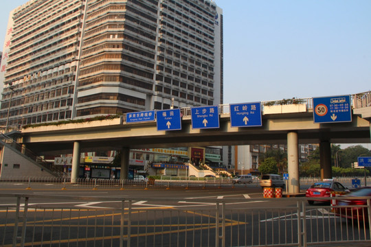 笋岗东路人行天桥