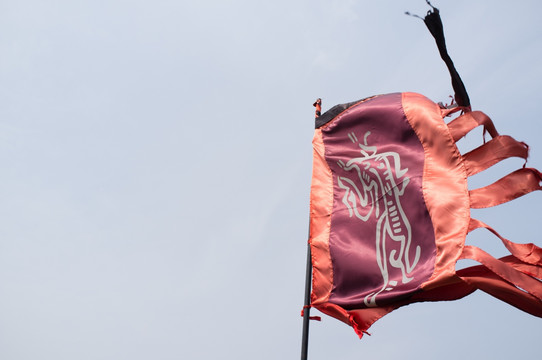 吴国军旗 三国城