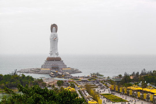 三亚南山寺观音像