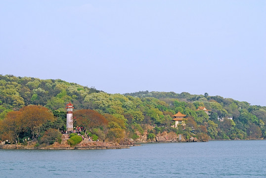 无锡太湖鼋渚灯塔