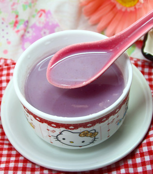 紫薯粥 营养早餐