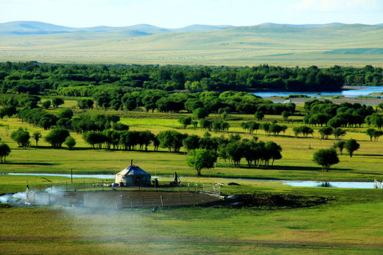 湿地蒙古包