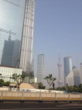 上海 浦东 陆家嘴 现代建筑