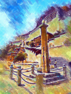 拉萨布达拉宫