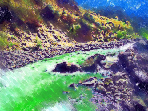 雅鲁藏布江大峡谷