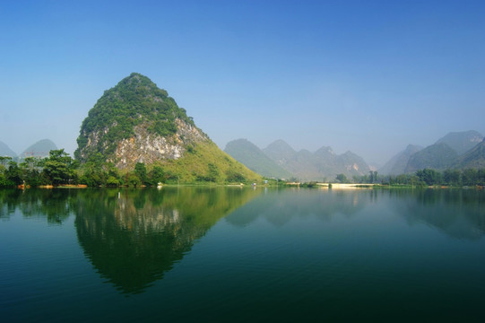 广西山水风光 靖西大龙潭风光