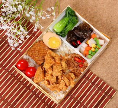 炸鸡饭
