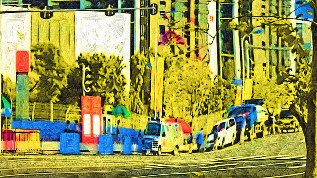 城市风景