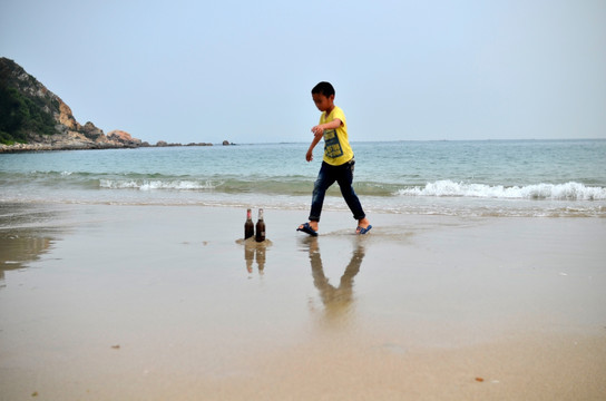 海滨童趣