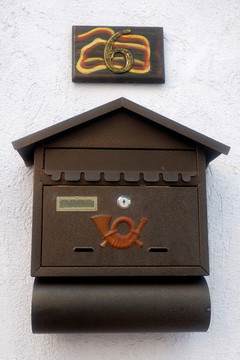 欧式铁质邮箱