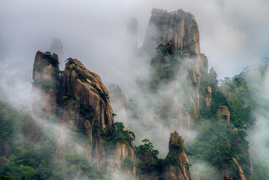 水墨三清山