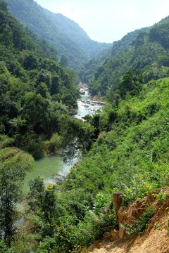 山间小溪流