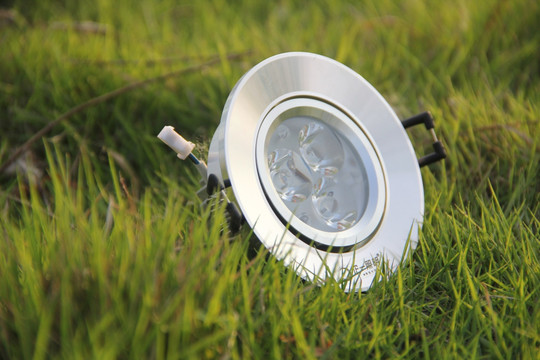 高端 品牌 LED 射灯 摄影