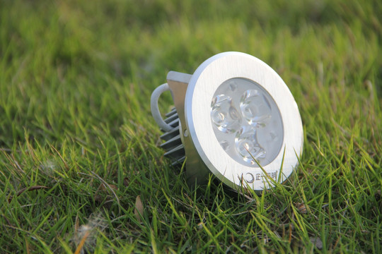 高端 品牌 LED 射灯 摄影