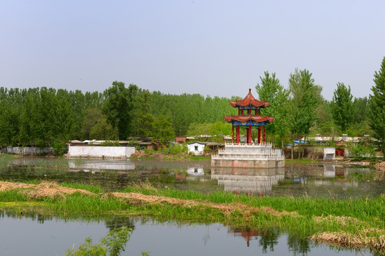 北京长沟湿地景色