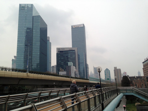 上海 都市 现代建筑 写字楼