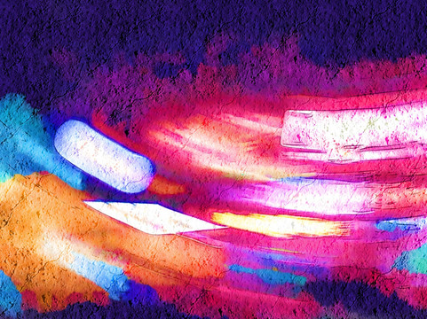 炫丽色彩