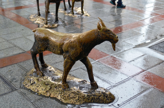 羊 羊雕塑 广场雕塑