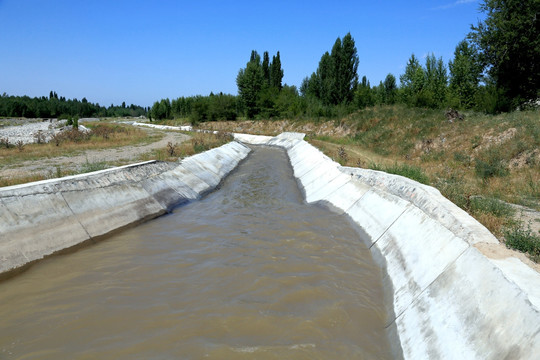 农业灌溉水渠