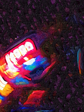 创意色彩画