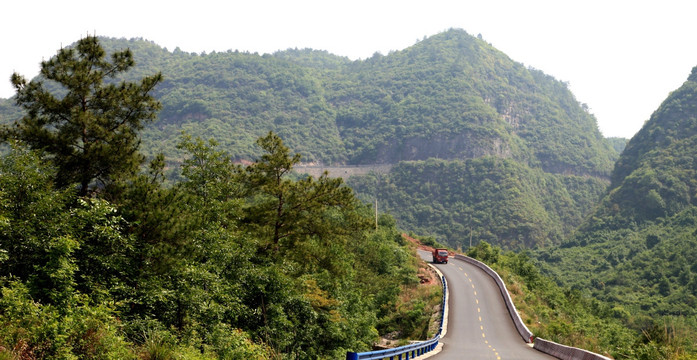 公里 山路 山道弯弯 高速