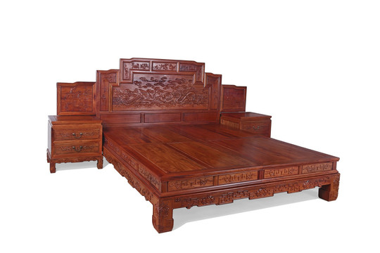 红木家具 床