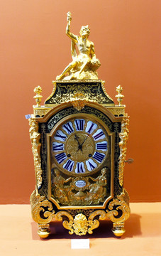 法国铜鎏金布勒钟